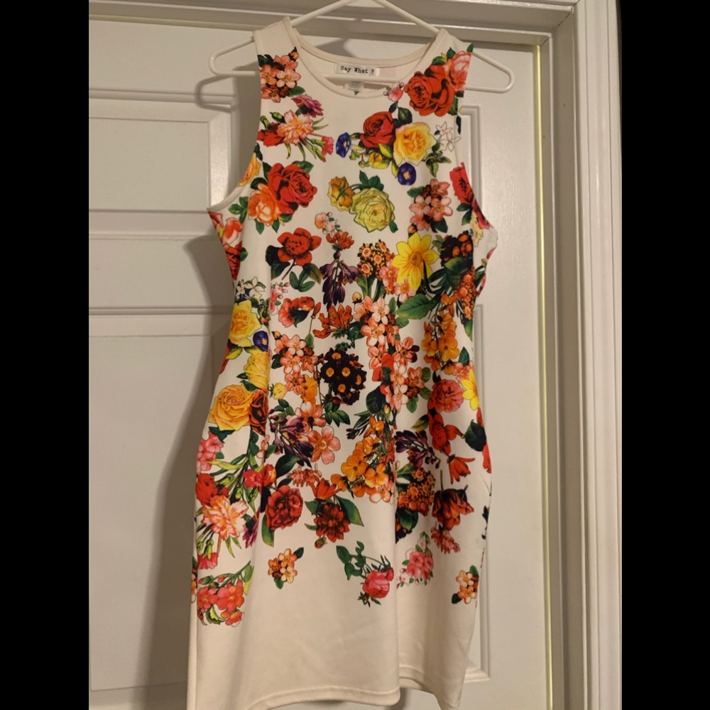 Mod Floral Dress